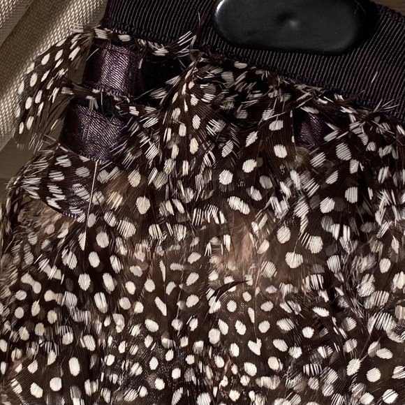 Elizabeth and James Feather Mini Skirt - Picture 10 of 12